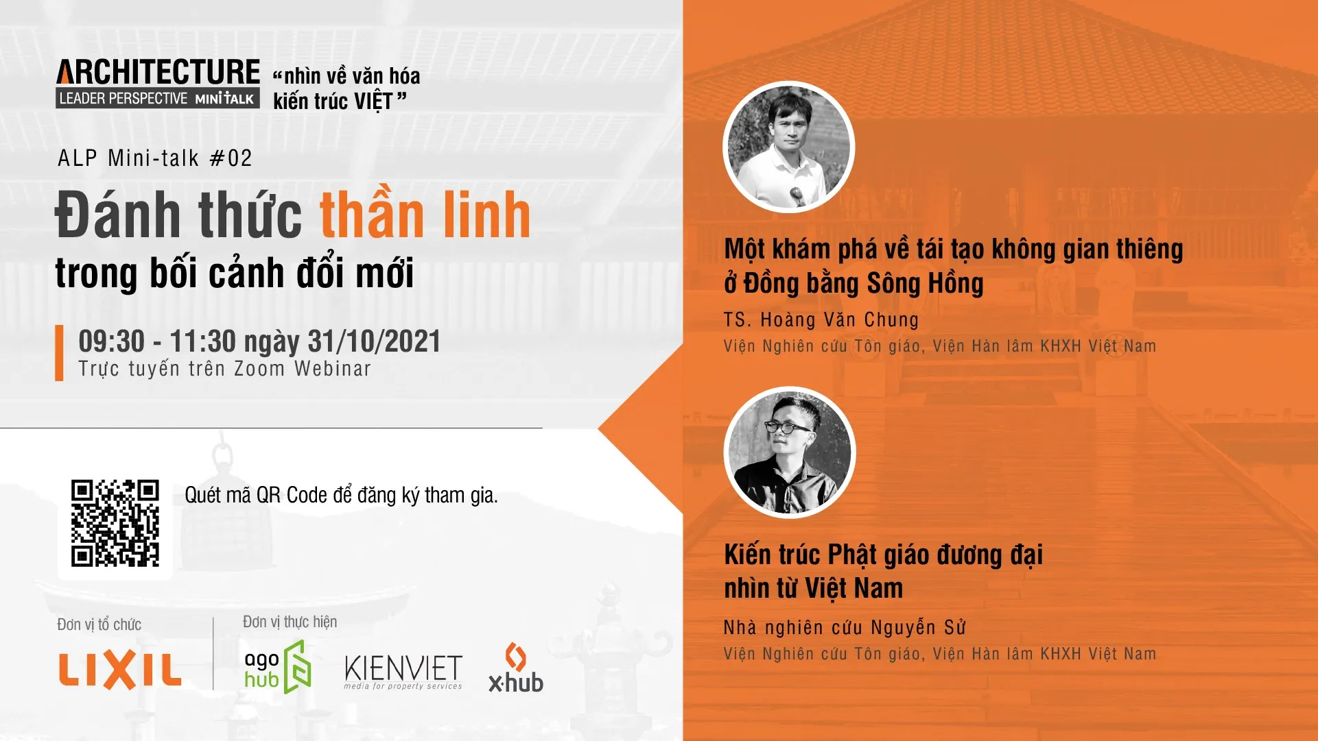 ALP MINI-TALK #2: “ĐÁNH THỨC THẦN LINH TRONG BỐI CẢNH ĐỔI MỚI”