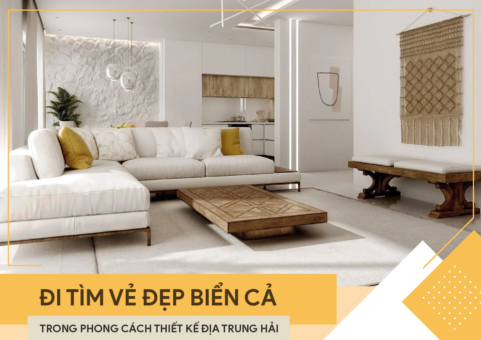 Đi tìm vẻ đẹp biển cả trong phong cách thiết kế Địa Trung Hải