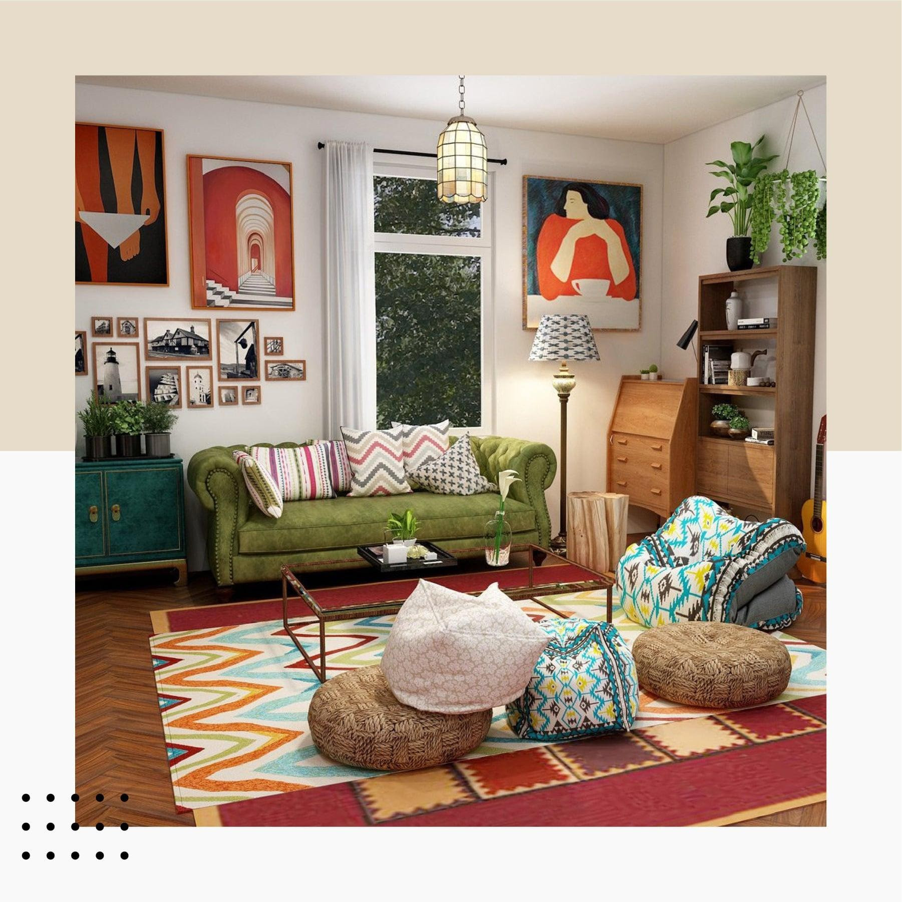 May be an image of furniture and living room