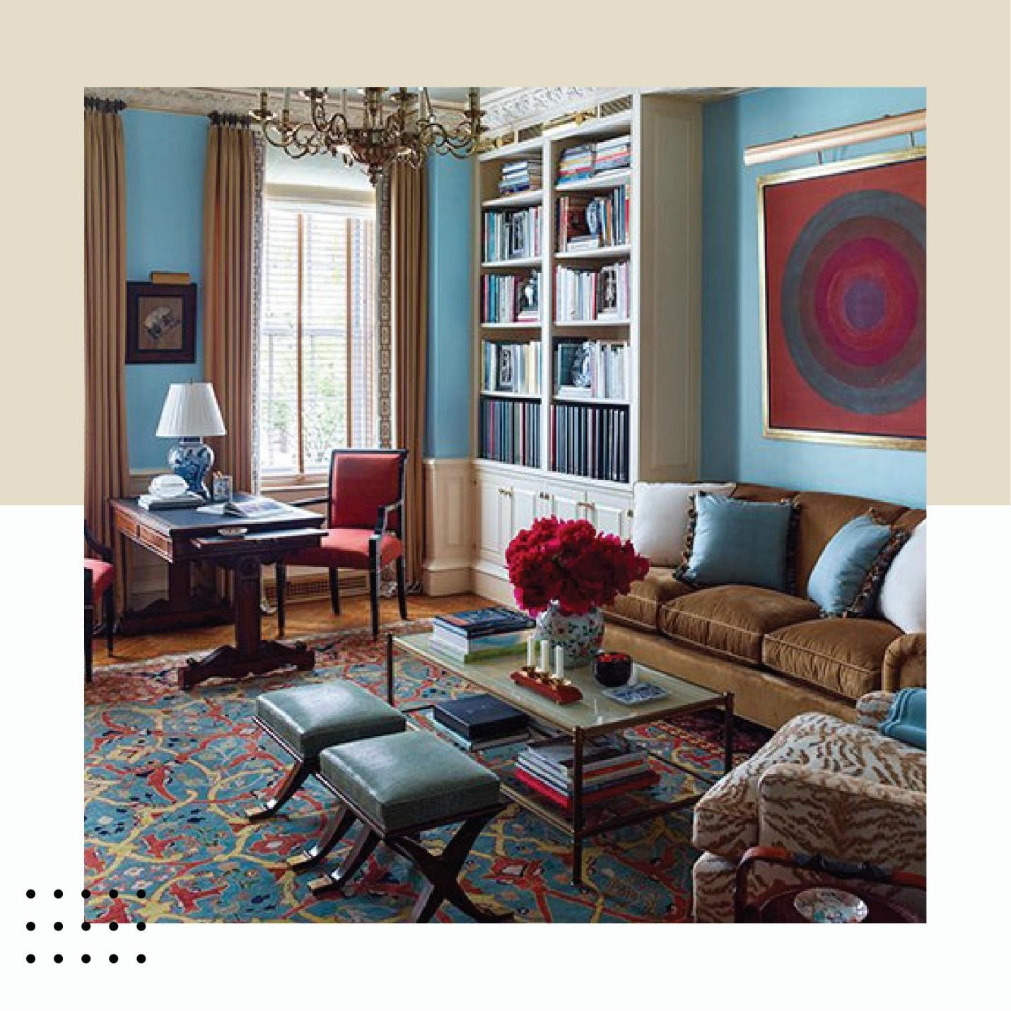 May be an image of furniture and living room