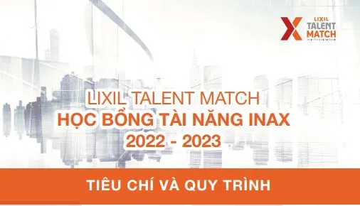 Tiêu chí Học bổng Tài năng INAX 2022-2023