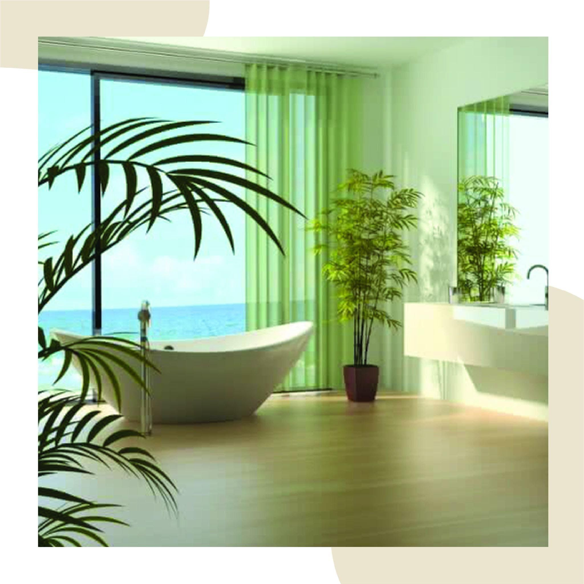 May be an image of furniture, indoor and body of water