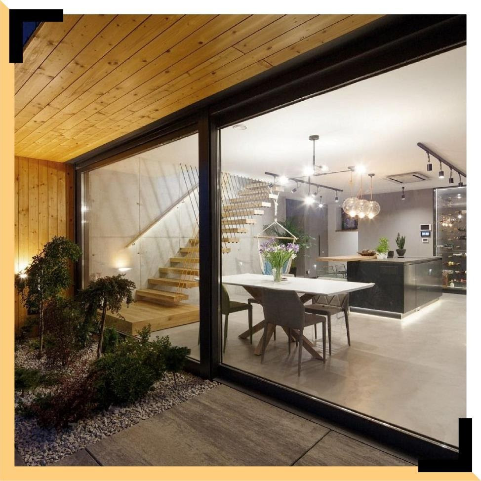 May be an image of furniture, indoor and brick wall
